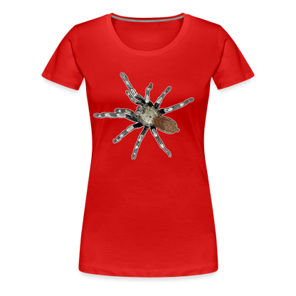 Frauen Basic T-Shirt Nhandu chromatus - Rot