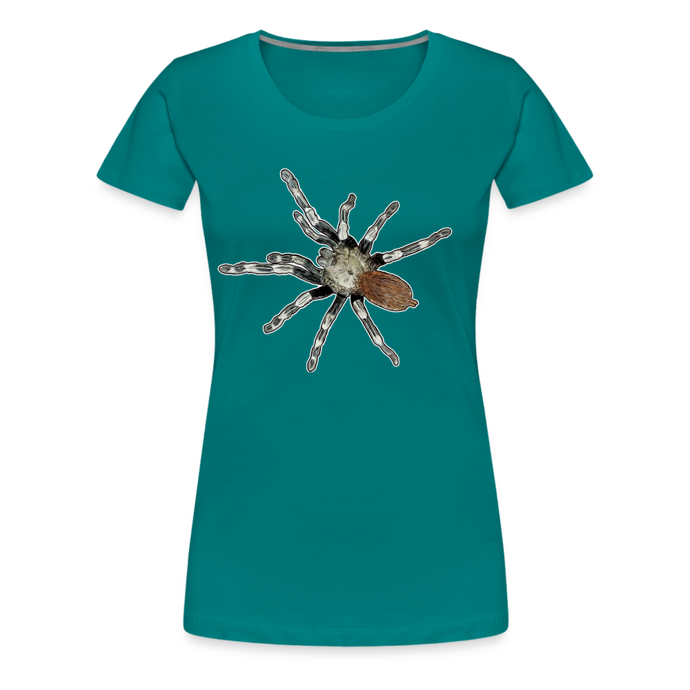 Frauen Basic T-Shirt Nhandu chromatus - Divablau