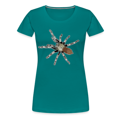 Frauen Basic T-Shirt Nhandu chromatus - Divablau