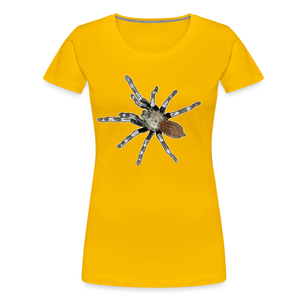 Frauen Basic T-Shirt Nhandu chromatus - Sonnengelb