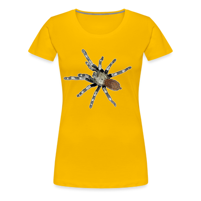 Frauen Basic T-Shirt Nhandu chromatus - Sonnengelb