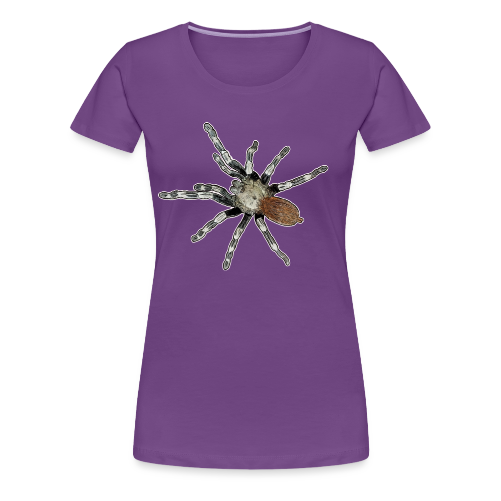 Frauen Basic T-Shirt Nhandu chromatus - Lila