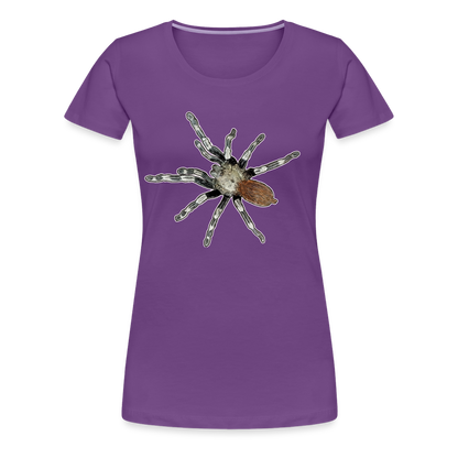 Frauen Basic T-Shirt Nhandu chromatus - Lila