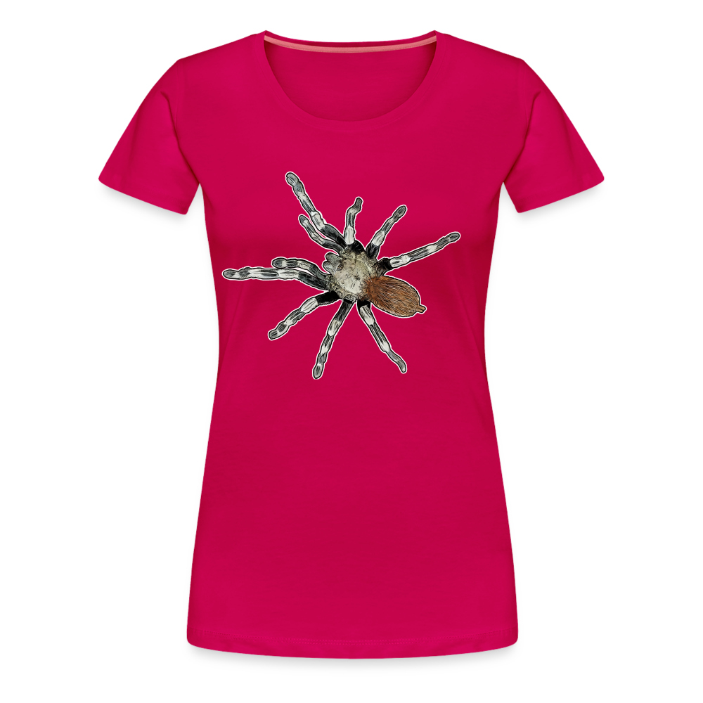 Frauen Basic T-Shirt Nhandu chromatus - dunkles Pink