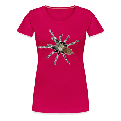 Frauen Basic T-Shirt Nhandu chromatus - dunkles Pink