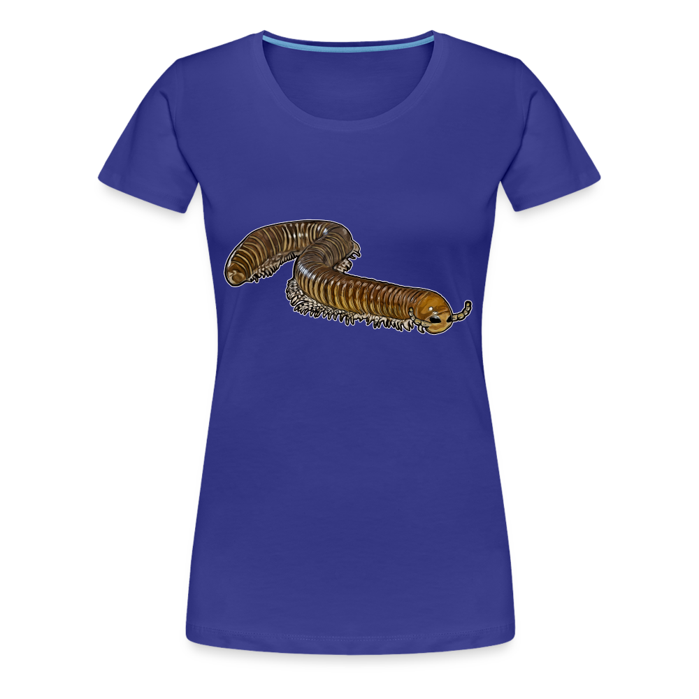 Frauen Basic T-Shirt Telodeinopus aoutii - Königsblau