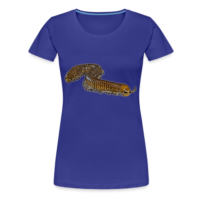 Frauen Basic T-Shirt Telodeinopus aoutii - Königsblau