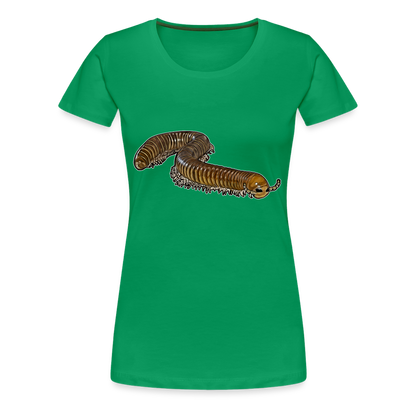 Frauen Basic T-Shirt Telodeinopus aoutii - Kelly Green