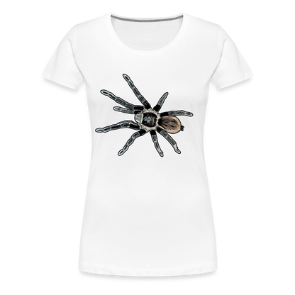 Frauen Basic T-Shirt Tliltocatl vagans - weiß
