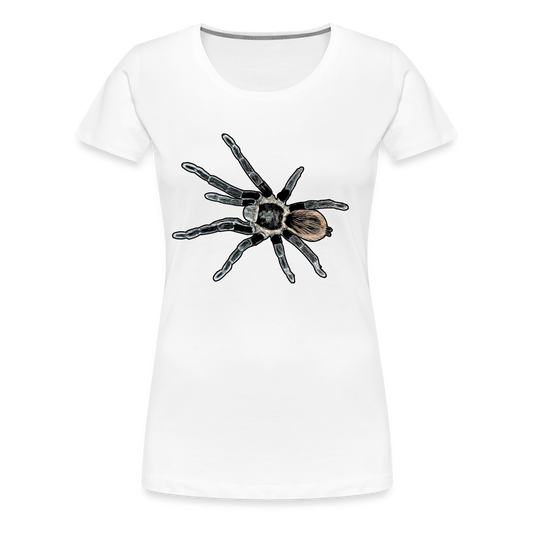 Frauen Basic T-Shirt Tliltocatl vagans - weiß