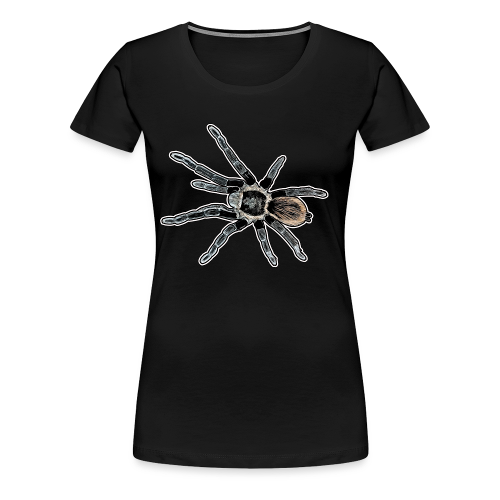 Frauen Basic T-Shirt Tliltocatl vagans - Schwarz