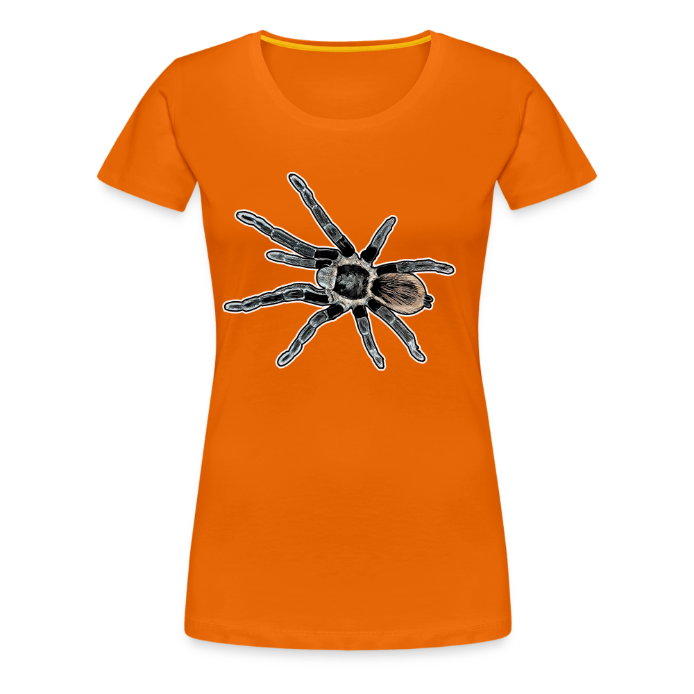 Frauen Basic T-Shirt Tliltocatl vagans - Orange