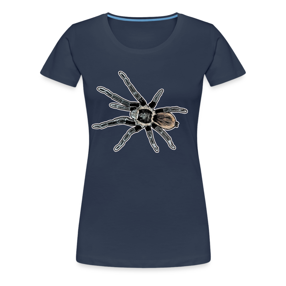 Frauen Basic T-Shirt Tliltocatl vagans - Navy
