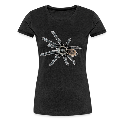 Frauen Basic T-Shirt Tliltocatl vagans - Anthrazit