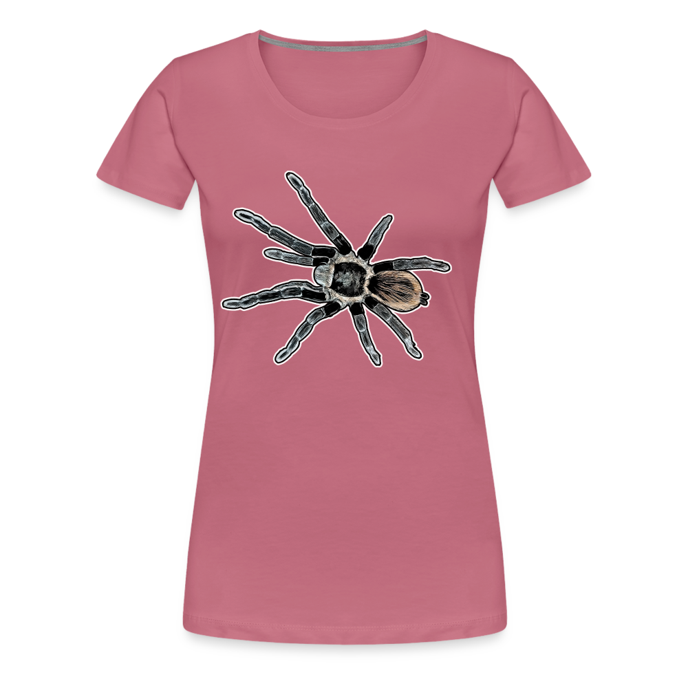 Frauen Basic T-Shirt Tliltocatl vagans - Malve