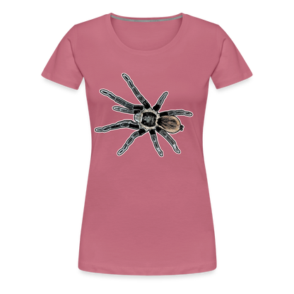 Frauen Basic T-Shirt Tliltocatl vagans - Malve