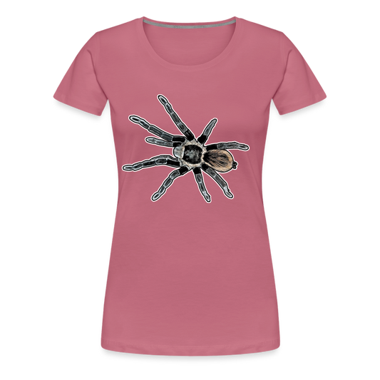 Frauen Basic T-Shirt Tliltocatl vagans - Malve