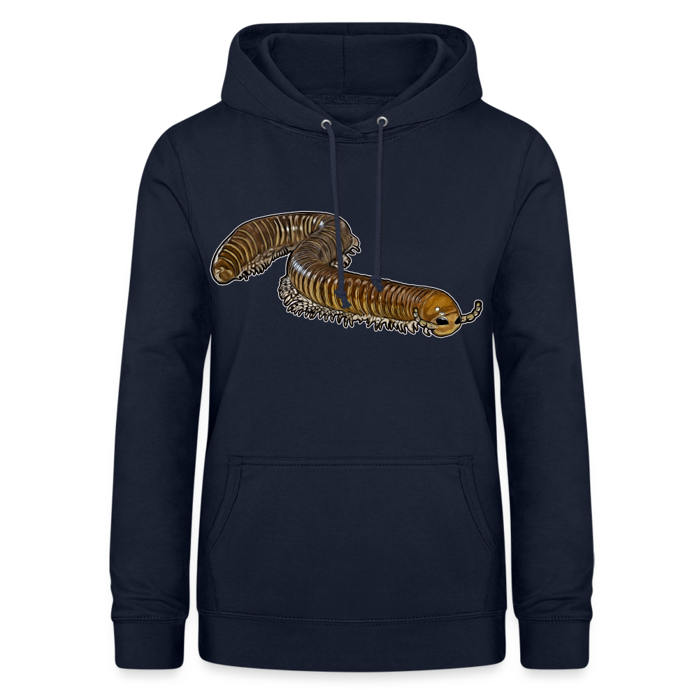 Frauen Freizeit-Hoodie Telodeinopus aoutii - Navy