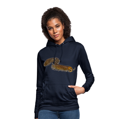Frauen Freizeit-Hoodie Telodeinopus aoutii - Navy