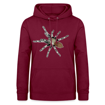 Frauen Freizeit-Hoodie Nhandu chromatus - Bordeaux
