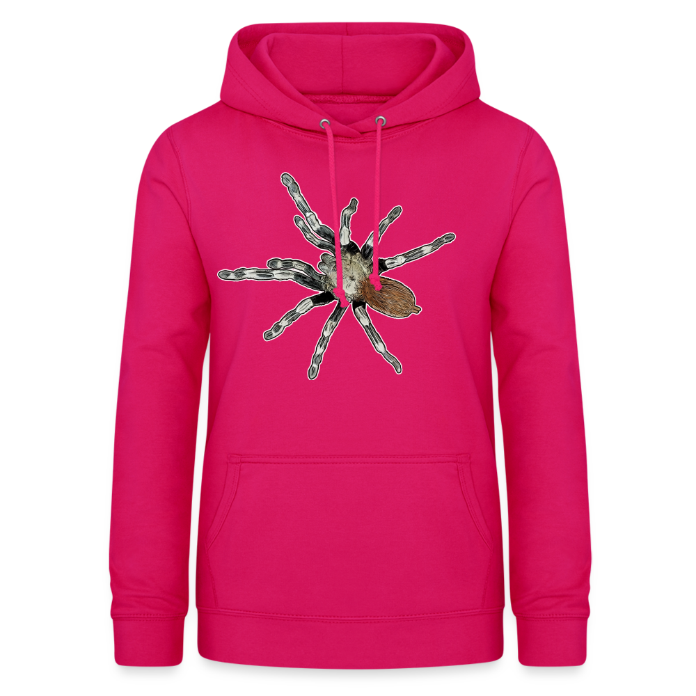 Frauen Freizeit-Hoodie Nhandu chromatus - dunkles Pink