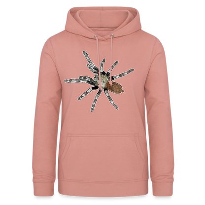 Frauen Freizeit-Hoodie Nhandu chromatus - Altrosa