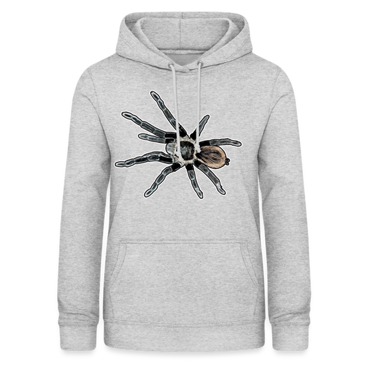 Frauen Freizeit-Hoodie Tliltocatl vagans - Hellgrau meliert
