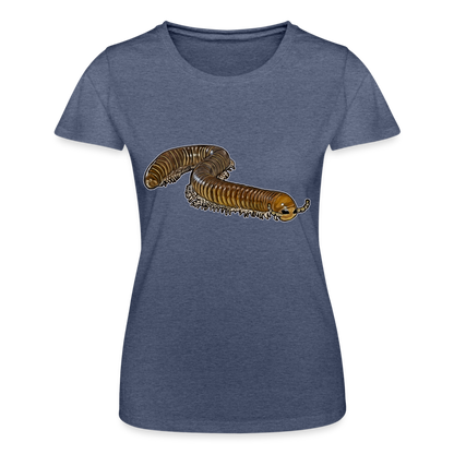 Frauen Fruit of the Loom T-Shirt Telodeinopus aoutii - Navy meliert
