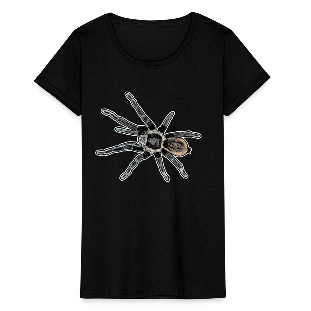 Frauen Fruit of the Loom T-Shirt Tliltocatl vagans - Schwarz
