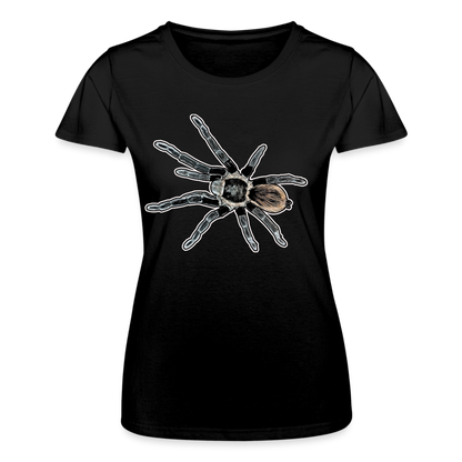 Frauen Fruit of the Loom T-Shirt Tliltocatl vagans - Schwarz