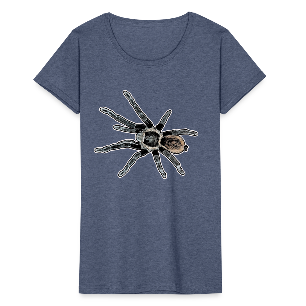 Frauen Fruit of the Loom T-Shirt Tliltocatl vagans - Navy meliert