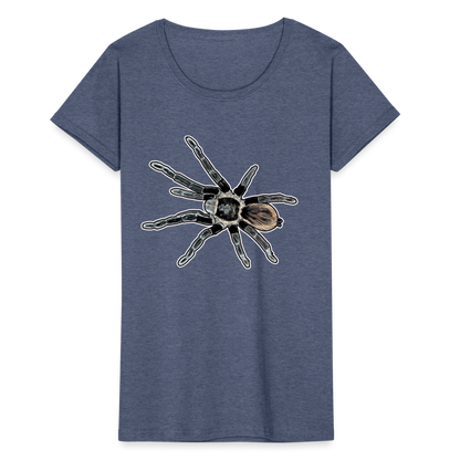 Frauen Fruit of the Loom T-Shirt Tliltocatl vagans - Navy meliert