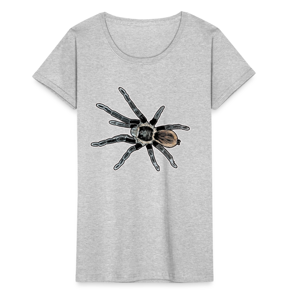 Frauen Fruit of the Loom T-Shirt Tliltocatl vagans - Grau meliert