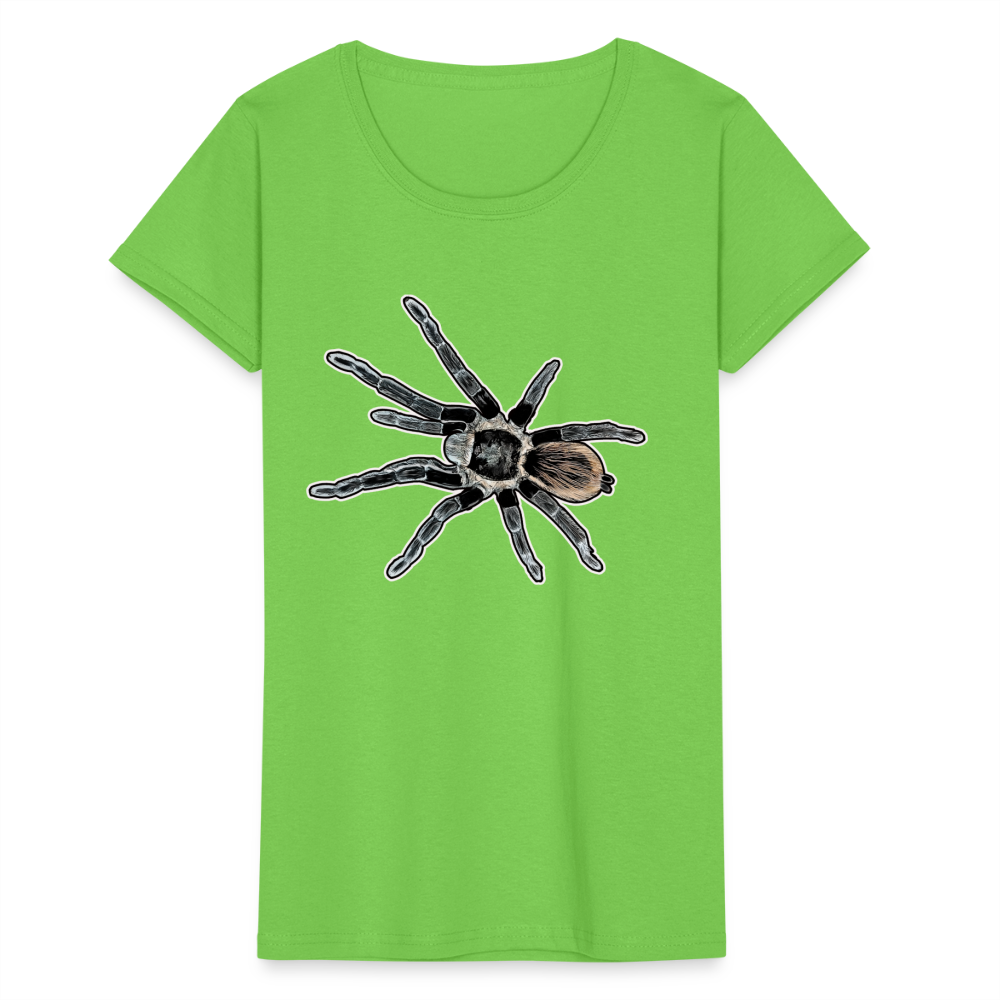 Frauen Fruit of the Loom T-Shirt Tliltocatl vagans - Hellgrün