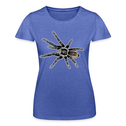 Frauen Fruit of the Loom T-Shirt Tliltocatl vagans - Blau meliert