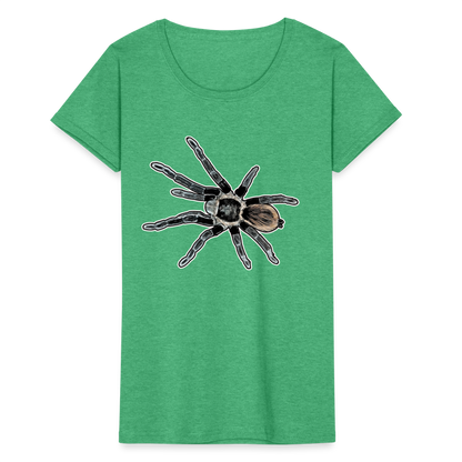 Frauen Fruit of the Loom T-Shirt Tliltocatl vagans - Grün meliert