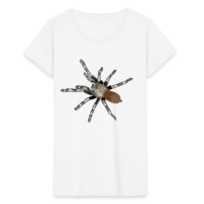 Frauen Fruit of the Loom T-Shirt Nhandu chromatus - weiß