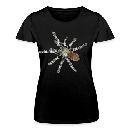Frauen Fruit of the Loom T-Shirt Nhandu chromatus - Schwarz