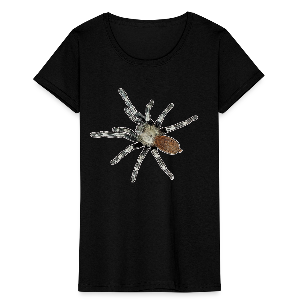 Frauen Fruit of the Loom T-Shirt Nhandu chromatus - Schwarz