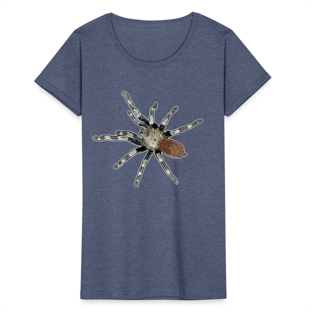 Frauen Fruit of the Loom T-Shirt Nhandu chromatus - Navy meliert
