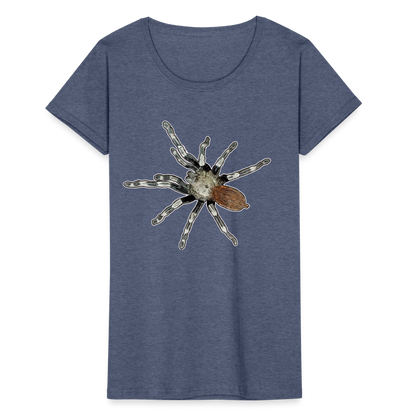 Frauen Fruit of the Loom T-Shirt Nhandu chromatus - Navy meliert