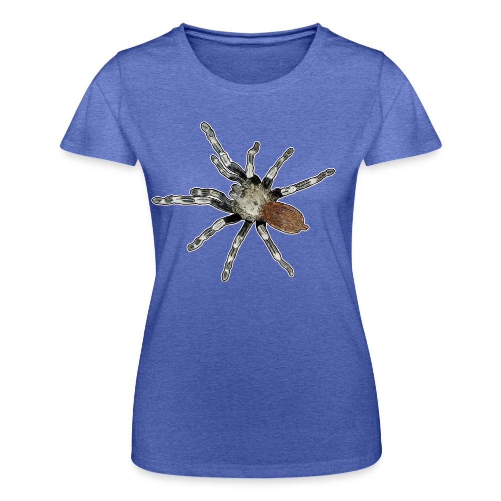 Frauen Fruit of the Loom T-Shirt Nhandu chromatus - Blau meliert