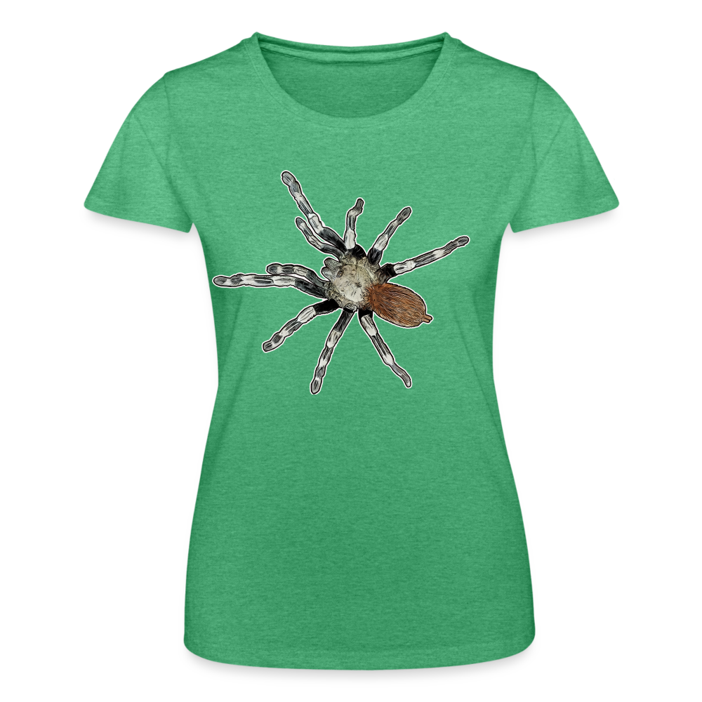 Frauen Fruit of the Loom T-Shirt Nhandu chromatus - Grün meliert