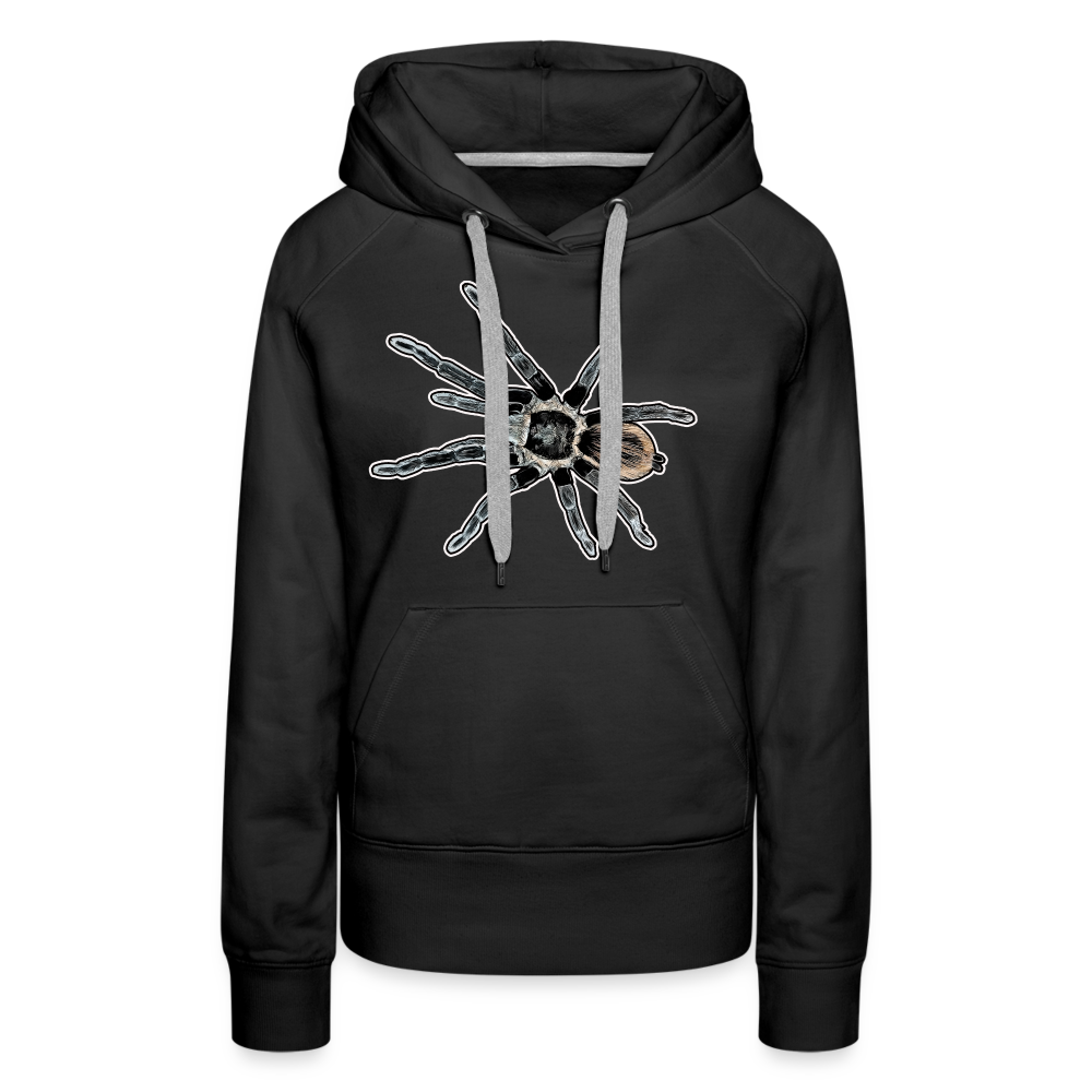 Frauen Hoodie Tliltocatl vagans - Schwarz