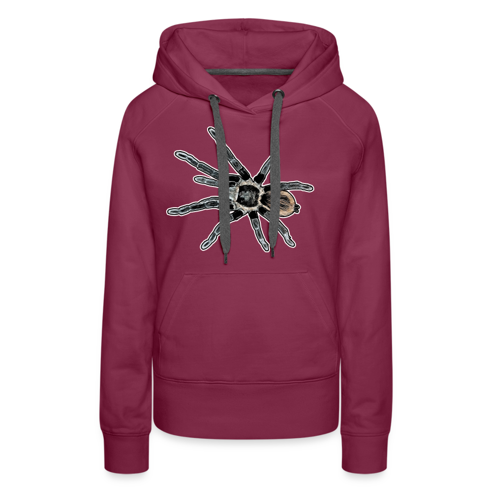 Frauen Hoodie Tliltocatl vagans - Bordeaux