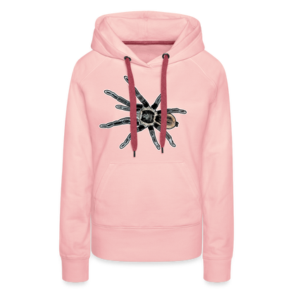 Frauen Hoodie Tliltocatl vagans - Kristallrosa