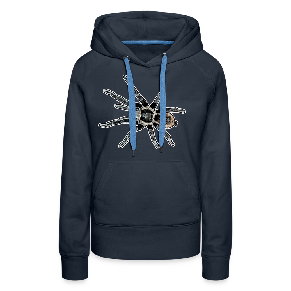 Frauen Hoodie Tliltocatl vagans - Navy