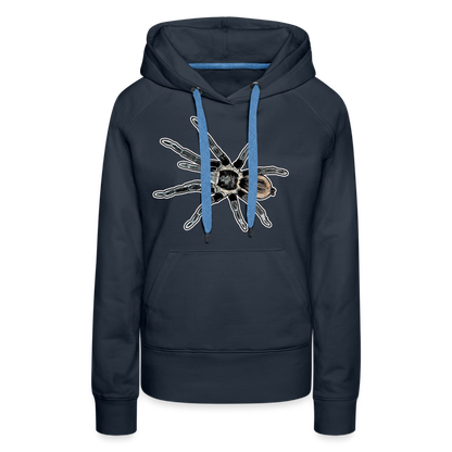 Frauen Hoodie Tliltocatl vagans - Navy