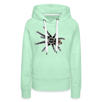 Frauen Hoodie Tliltocatl vagans - helles Mintgrün