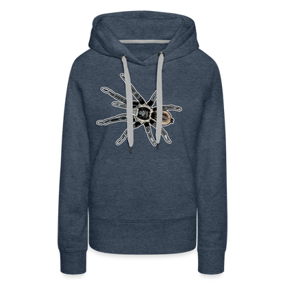 Frauen Hoodie Tliltocatl vagans - Jeansblau